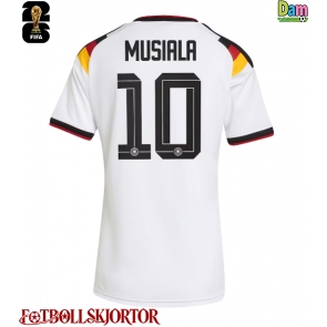 Tyskland Jamal Musiala #10 Hemmatröja Dam VM 2026 Kortärmad